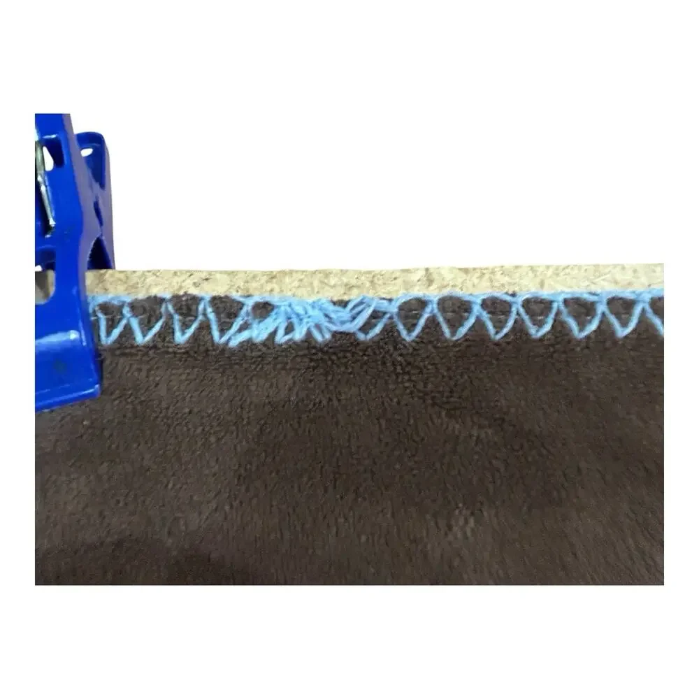 Koala Baby Blanket “My Best Friend” Blue Brown Puppy Dog Stitched Edge Minky